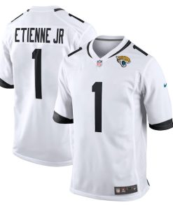 Travis Etienne Jr. Jacksonville Jaguars Nike Game Player Jersey - White