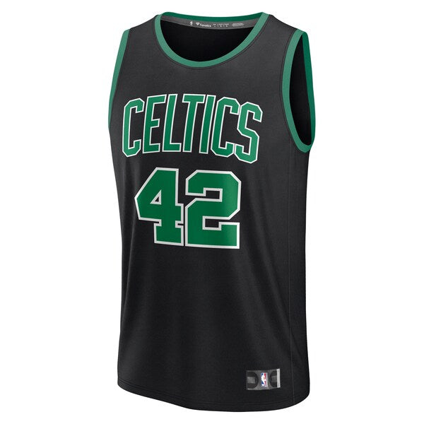 Al Horford Boston Celtics Fast Break Replica Player Jersey - Statement Edition - Black - Image 2