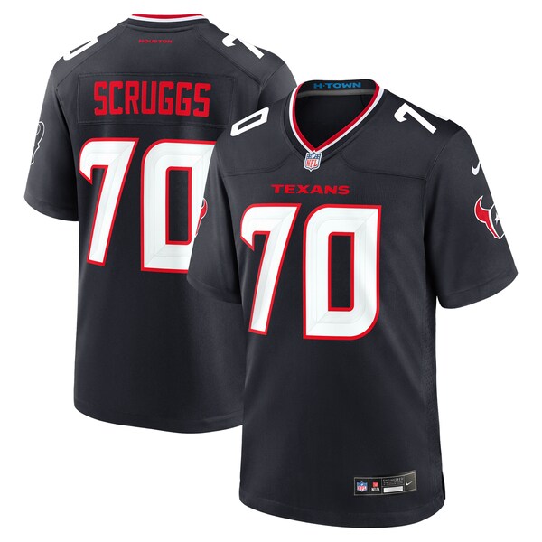 Juice Scruggs Houston Texans Nike Team Game Jersey - Navy - Image 2
