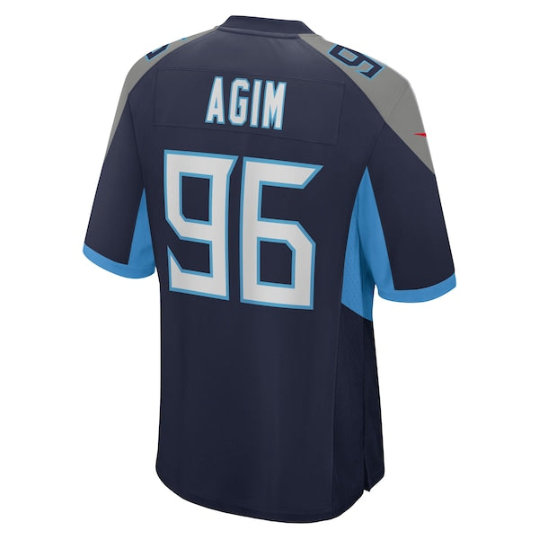 McTelvin Agim Tennessee Titans Nike Team Game Jersey - Navy - Image 4