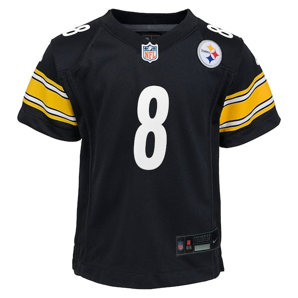 Aaron Rodgers Pittsburgh Steelers Nike Youth Game Jersey - Black/White - Image 3