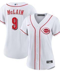 Matt McLain Cincinnati Reds Nike Women's Home Replica Jersey - White