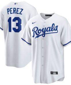 Salvador Perez Kansas City Royals Nike Home Replica Player Jersey - White