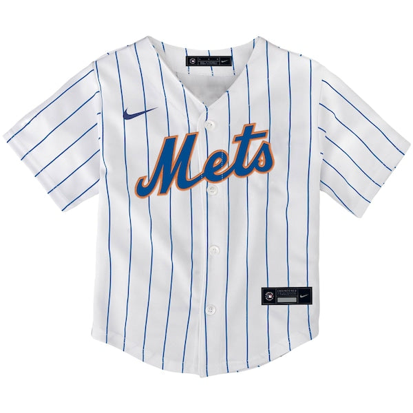 Pete Alonso New York Mets Nike Toddler Home Replica Player Jersey - White/Royal - Image 3