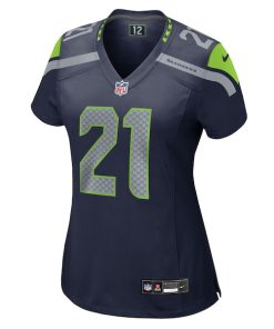 Alternative view of Devon Witherspoon Seattle Seahawks Nike Women's Team Game Jersey -  College Navy
