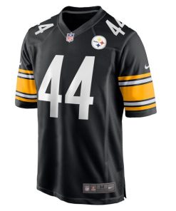 Alternative view of Tyler Matakevich Pittsburgh Steelers Nike  Game Jersey -  Black