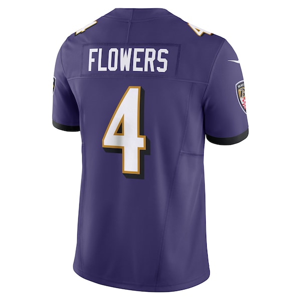 Zay Flowers Baltimore Ravens Nike Vapor F.U.S.E. Limited Jersey - Purple/Black - Image 4