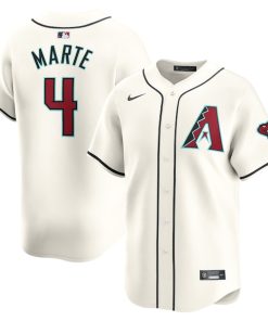 Ketel Marte Arizona Diamondbacks Nike Home Limited Player Jersey - White