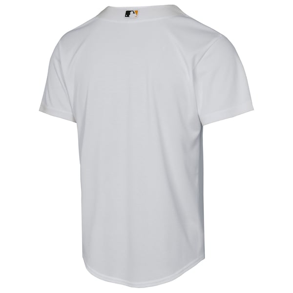 Athletics Nike Youth Home Replica Jersey - White - Image 3