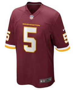 Alternative view of Tress Way Washington Football Team Nike Game Jersey - Burgundy