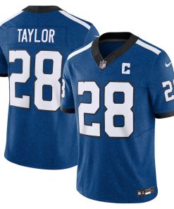 Jonathan Taylor Indianapolis Colts Nike Indiana Nights Alternate Vapor F.U.S.E. Limited Jersey - Royal