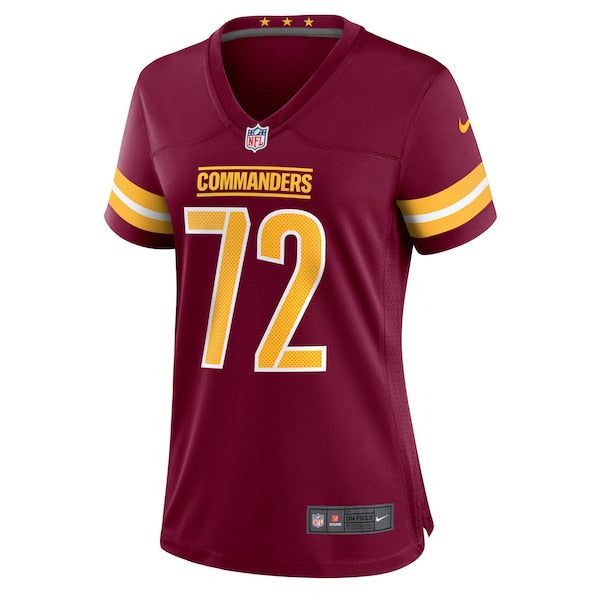 Charles Leno Jr. Washington Commanders Nike Women's Home Game Player Jersey - Burgundy - Image 2