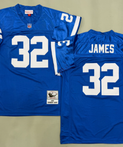 Edgerrin James Indianapolis Colts Authentic Throwback Retired Player Jersey