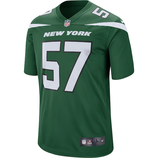 C.J. Mosley New York Jets Nike Game Jersey - Gotham Green/White - Image 3