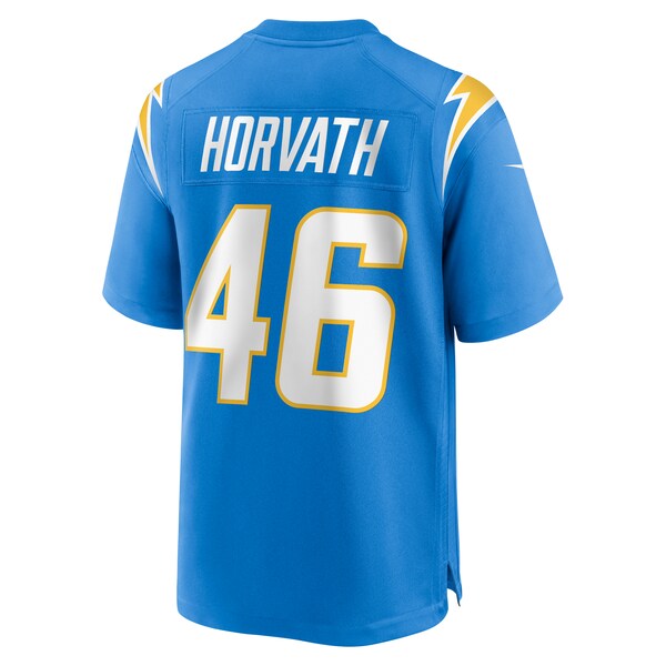 Zander Horvath Los Angeles Chargers Nike Game Jersey - Powder Blue - Image 3