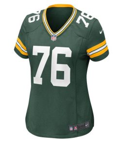 Alternative view of Kadeem Telfort Green Bay Packers Nike Women's  Game Jersey -  Green