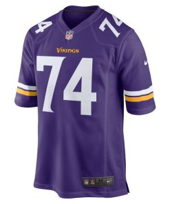 Alternative view of Oli Udoh Minnesota Vikings Nike Game Jersey - Purple