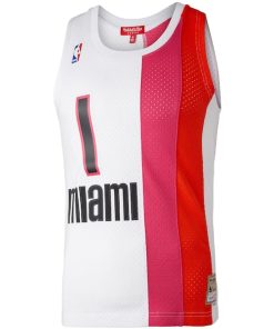 Alternative view of Chris Bosh Miami Heat Women's Hardwood Classics 2011/12 Swingman Jersey - White