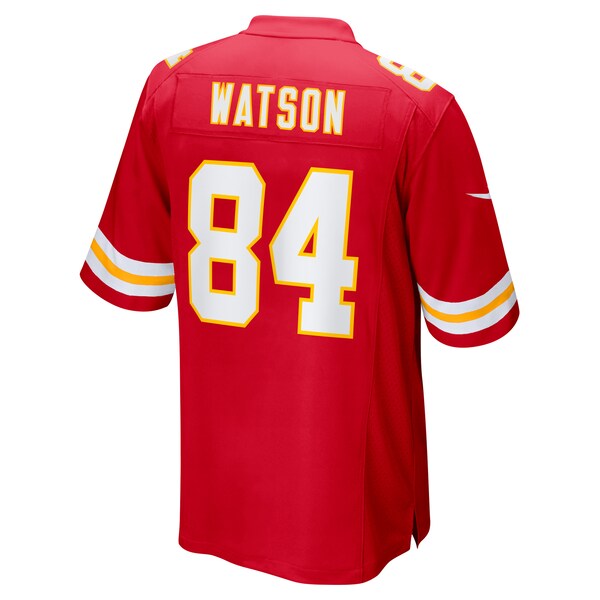 Justin Watson Kansas City Chiefs Nike Game Player Jersey - Red - Image 3