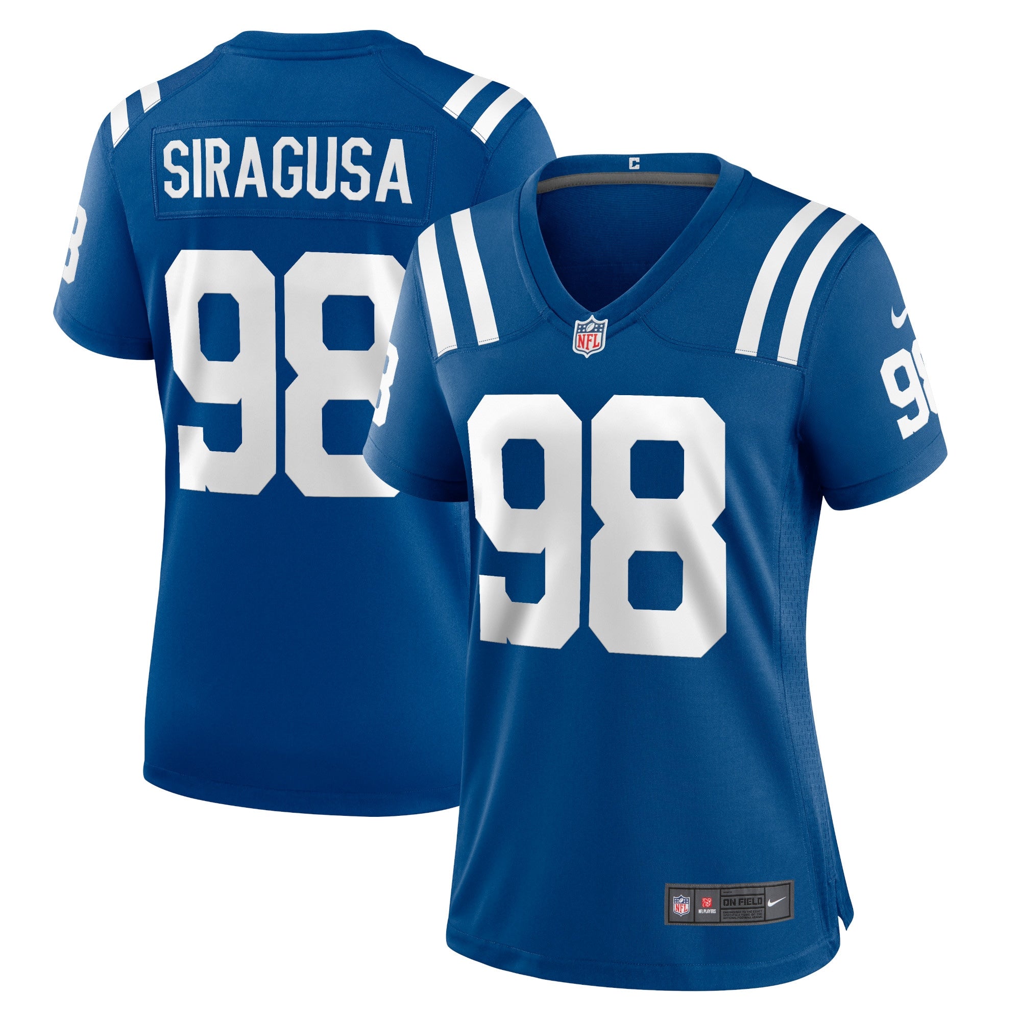 Tony Siragusa Indianapolis Colts Nike Women's Indiana Nights Alternate Game Jersey - Royal/Royal - Image 5