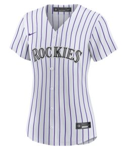 Alternative view of Michael Toglia Colorado Rockies Nike Women's Home Replica Jersey - White