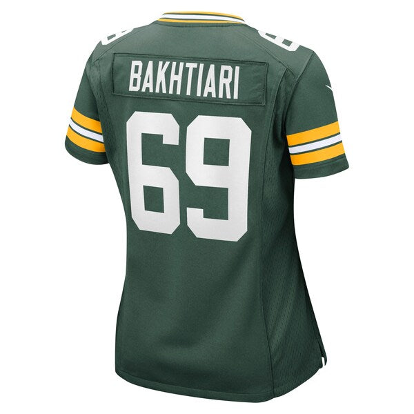 David Bakhtiari Green Bay Packers Nike Women's Game Jersey - Green - Image 3