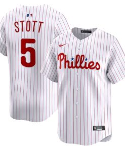 Bryson Stott Philadelphia Phillies Nike Home Limited Player Jersey - White