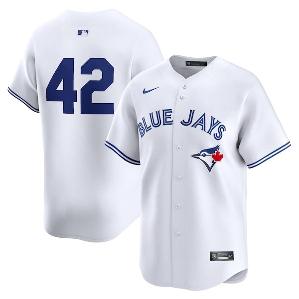 Toronto Blue Jays Nike 2024 Jackie Robinson Day Home Limited Jersey?ยจC White