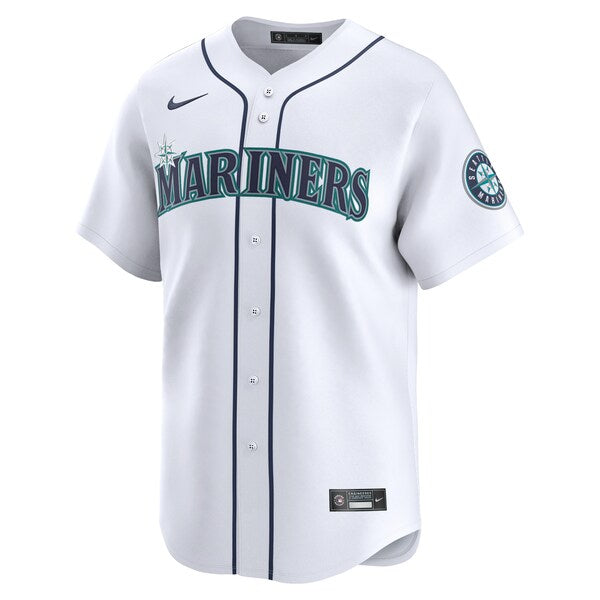 Seattle Mariners Nike Youth Home Limited Jersey - White - Image 2