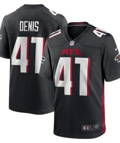 Lukas Denis Atlanta Falcons Nike  Game Jersey -  Black