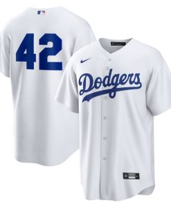 Los Angeles Dodgers Nike Home  2025 Jackie Robinson Day Replica Jersey - White