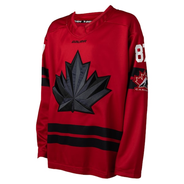 Sidney Crosby Hockey Canada Youth 2026 Replica Jersey - Red - Image 2