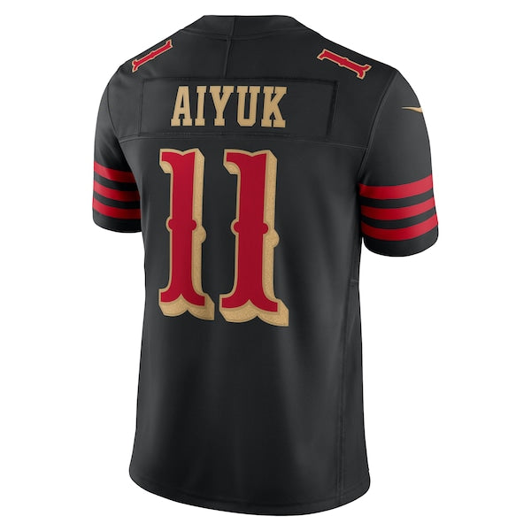 Brandon Aiyuk San Francisco 49ers Nike 2025 Rivalries Collection Limited Jersey - Black - Image 3