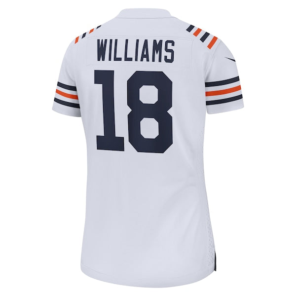 Caleb Williams Chicago Bears Nike Women's 2024 NFL Draft 2nd Alternate Game Player Jersey - White - Image 3