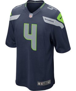 Alternative view of Michael Dickson Seattle Seahawks Nike Player Game Jersey - College Navy