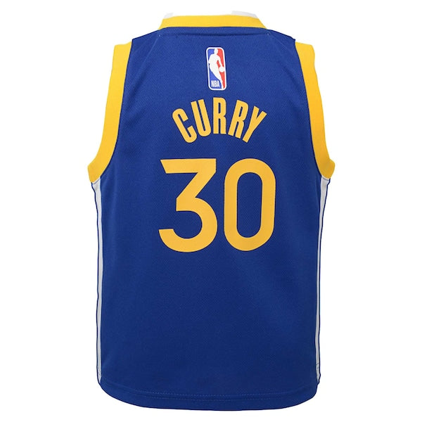 Stephen Curry Golden State Warriors Nike Preschool Dri-FIT Swingman Player Jersey - Icon Edition - Royal - Image 3