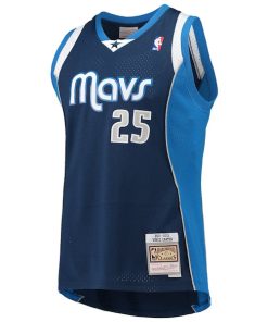 Alternative view of Vince Carter Dallas Mavericks 2011/12 Hardwood Classics Swingman Jersey - Navy