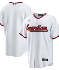 Cleveland Guardians Nike Youth Home Replica 2.0 Jersey - White