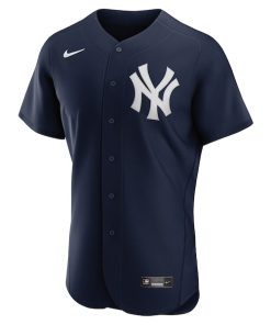 Alternative view of Anthony Volpe New York Yankees Nike Alternate Authentic Jersey - Navy
