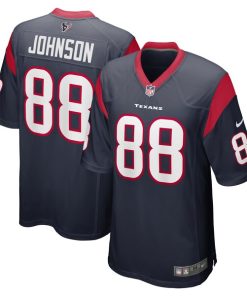 Johnny Johnson Houston Texans Nike Team Game Jersey -  Navy