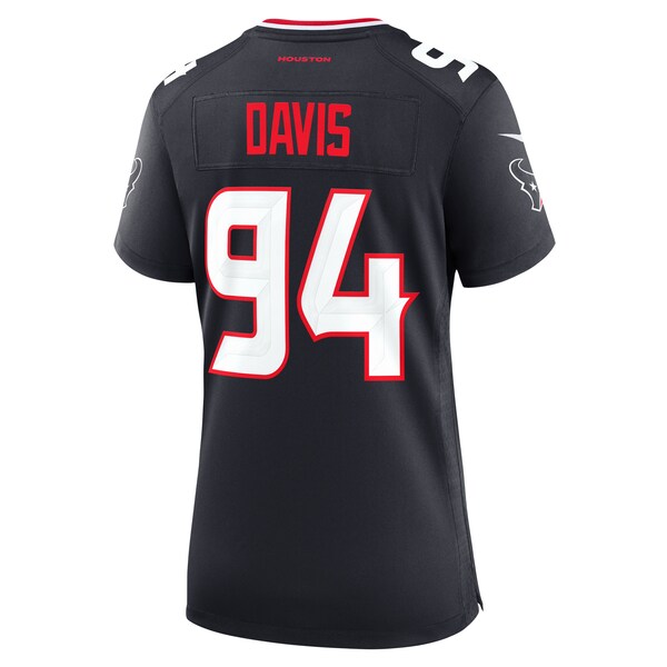 Khalil Davis Houston Texans Nike Women's Team Game Jersey - Navy - Image 3