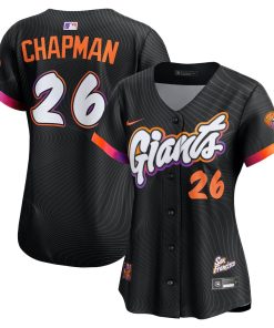Matt Chapman San Francisco Giants Nike Women's 2025 City Connect Limited Jersey - Anthracite