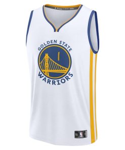 Alternative view of Kyle Anderson Golden State Warriors  Fast Break Replica Player Jersey - Association Edition - White