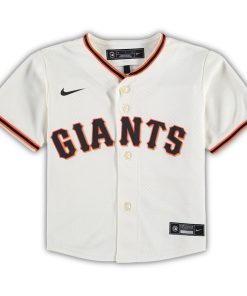 Alternative view of San Francisco Giants Nike Toddler Replica Team Jersey - Cream