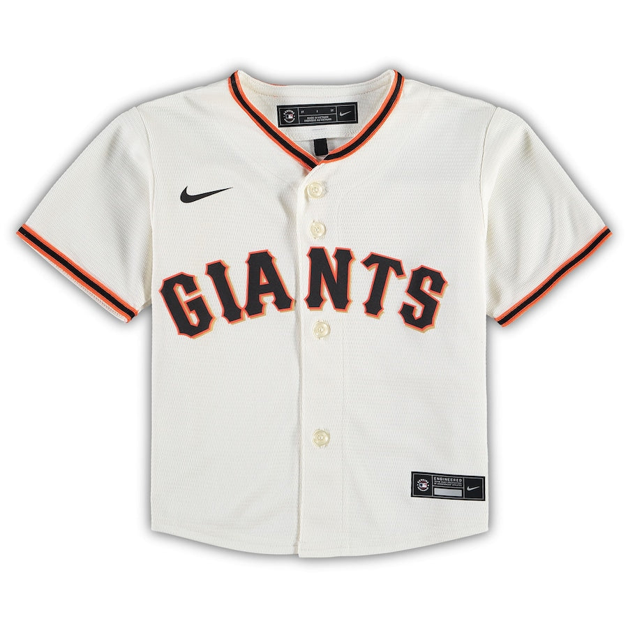 San Francisco Giants Nike Toddler Replica Team Jersey - Cream - Image 2