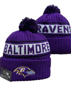 BALTIMORE RAVENS KNIT HAT