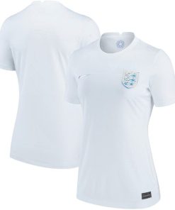 Alternative view of England Women's National Team Nike Women's 2022/23 Home Replica Blank Jersey - White