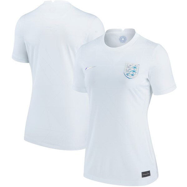 England Women's National Team Nike Women's 2022/23 Home Replica Blank Jersey - White - Image 2