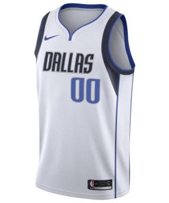 Alternative view of Dallas Mavericks Nike 2020/21 Swingman Custom Jersey - Association Edition - White