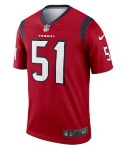 Alternative view of Will Anderson Jr. Houston Texans Nike  Legend Jersey - Red